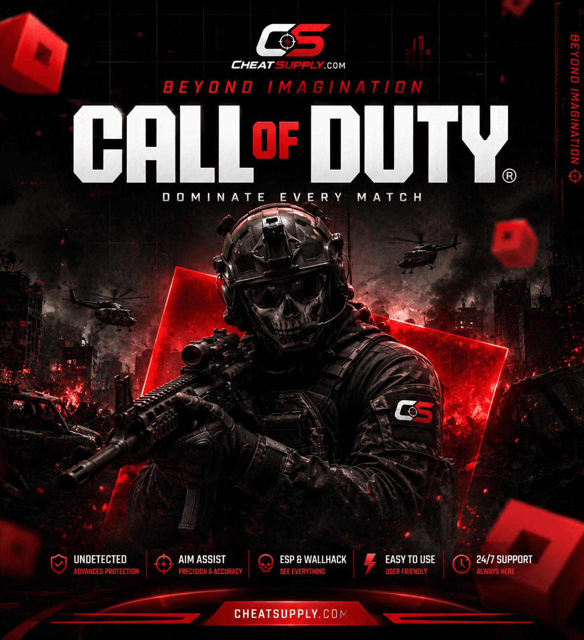 Call of Duty cheats, executors and accounts
