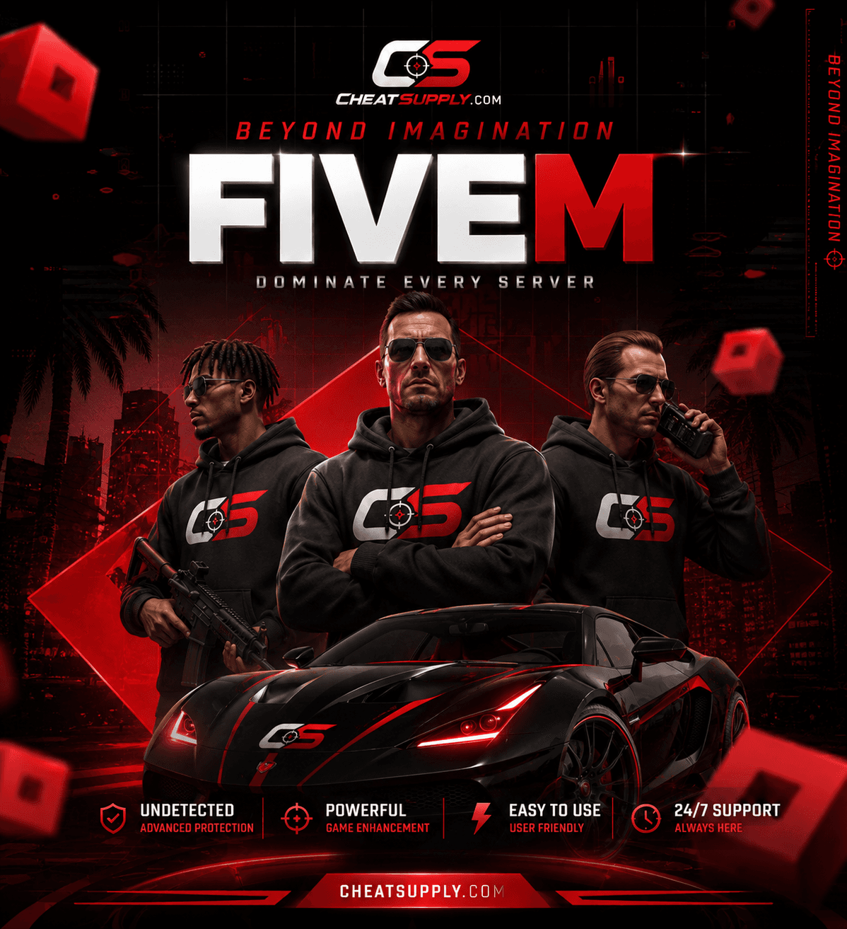 FiveM cheats, executors and accounts